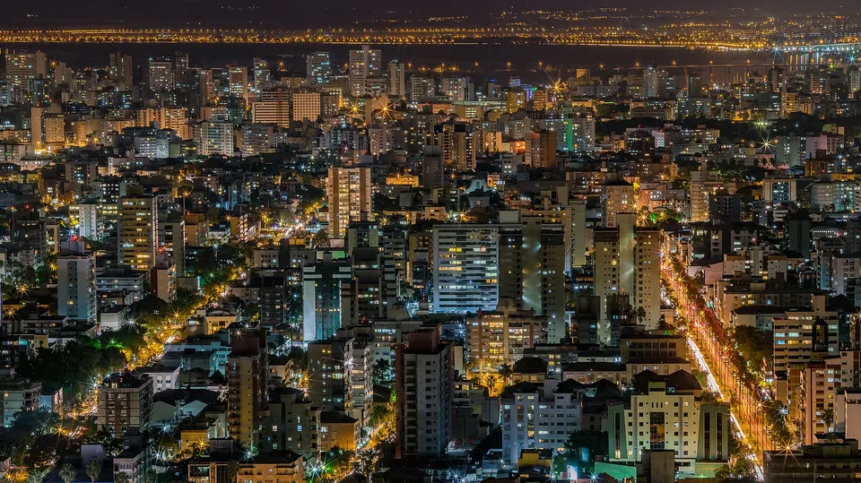 Vista de Porto Alegre, Rio Grande do Sul